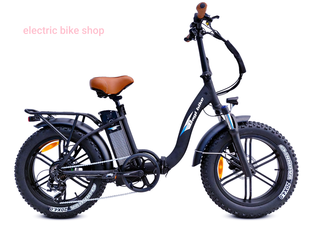 BAGIBIKE B10 BOLD FAT TIRE LOW STEP FOLDING Electric Bicycle