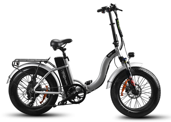 ECOMOTION MINI PRO (L)  LOW STEP FOLDING FAT TIRE Electric Bicycle